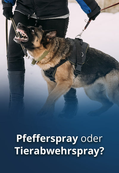 Pepper spray or animal repellent spray - what's the difference? 