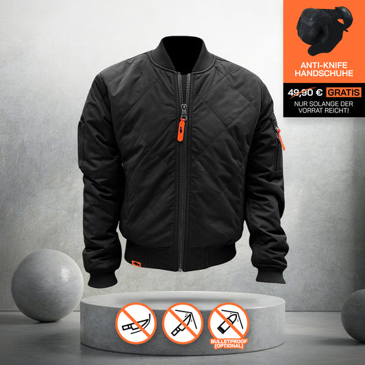 CEST Armor Basic Bomber Jacket Stichschutz Schnittschutz Bissschutz Schusshemmend