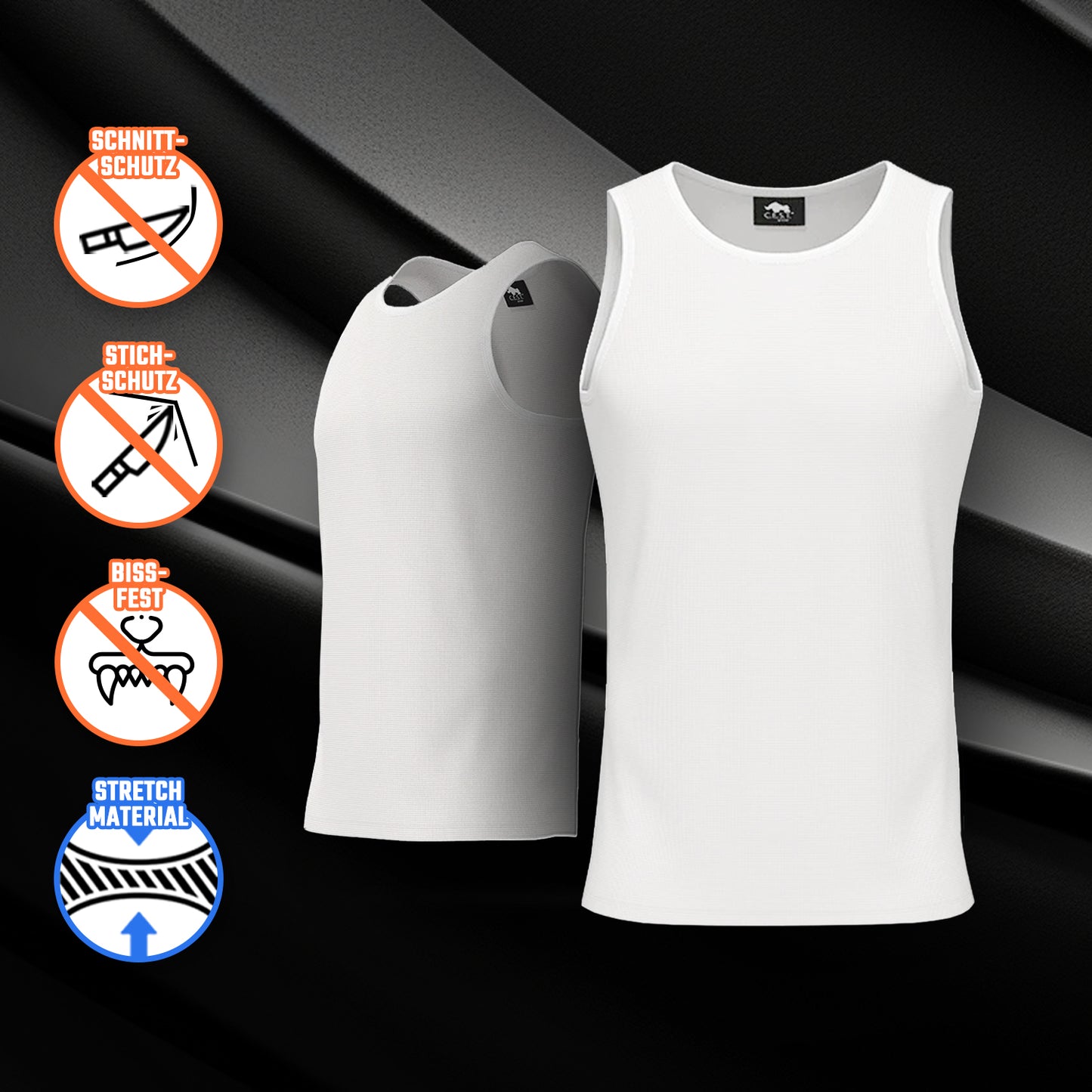 CEST® Armor Ultra Pro Shirt ballistisches Unterhemd Stichschutz & Schnittschutz